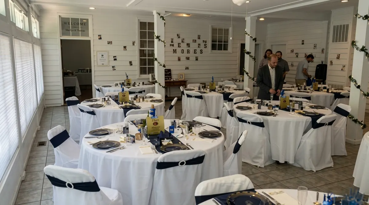 Custom event venue interior